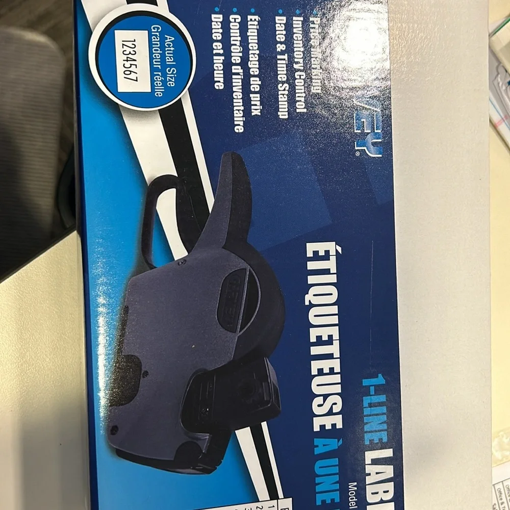 New in Box. 1 line labeler